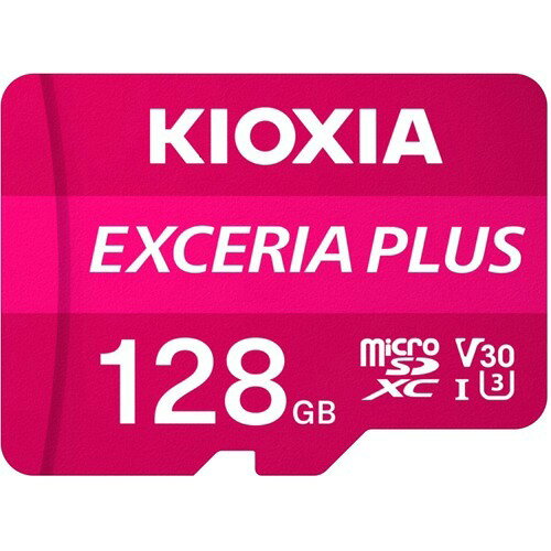 KIOXIA microSDXCカード EXCERIA PLUS 128GB UHS-I KMUH-A128G(1個)
