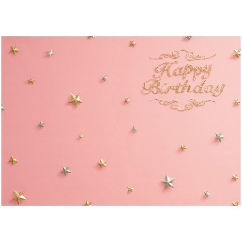 イエスタ Happy Birthday ピンクゴールド(1セット)