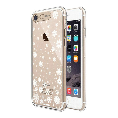 エスジー iPhone7 クリアハード イルミネーションケース スノー ゴールド SG8773i7(1コ入)