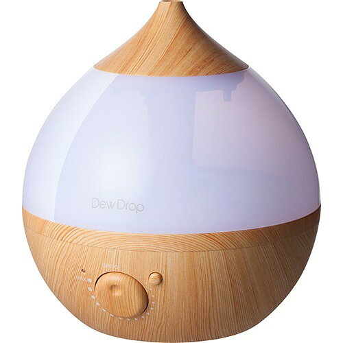 アロマ加湿器 デュードロップ S 木目調 ナチュラルウッド(1セット)