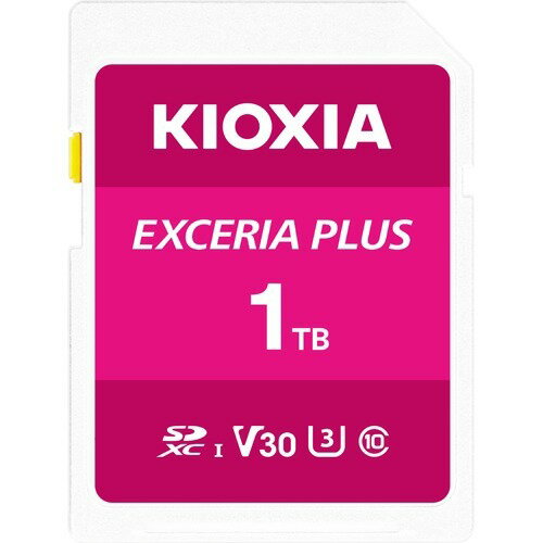 KIOXIA SDXCカード EXCERIA PLUS 1TB UHS-I KSDH-A001T(1個)