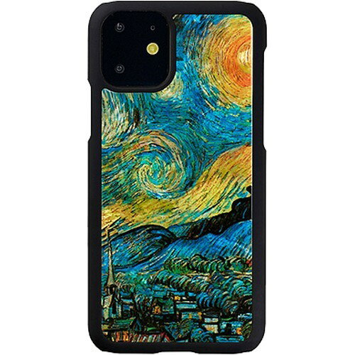 アイキンス iPhone 11 天然貝ケース 星月夜 I16877i61R(1個)