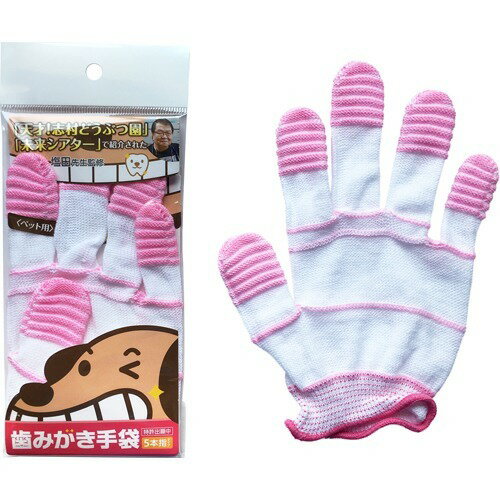 歯みがき手袋 大きめサイズ(1枚)