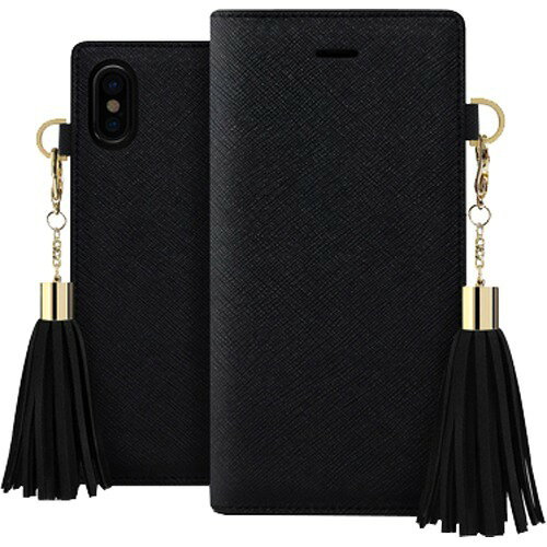 ドリームプラス iPhone XS Max タッセルジャケット ブラック DP13610i65(1コ入)