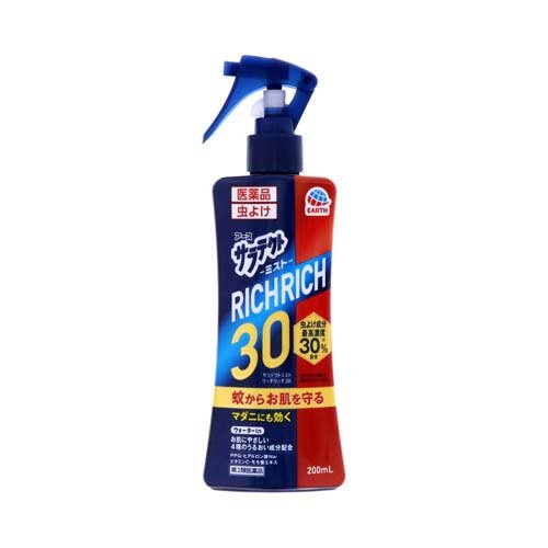 アース製薬 医薬品 サラテクトミスト リッチリッチ30 200mL