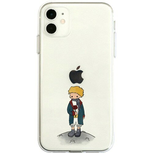 ディーパークス iPhone 11 ソフトクリアケース 星の王子さま バラ DS17267i61R(1個)