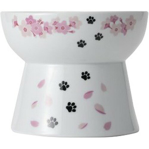 楽天市場】猫壱 猫壱 脚付フードボウル SAKURA(1コ入) | 価格