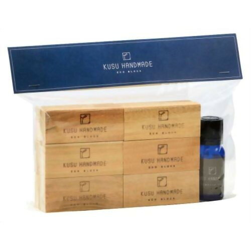 KUSU HANDMADE エコブロック+カンフルオイル10ml(12コ入)