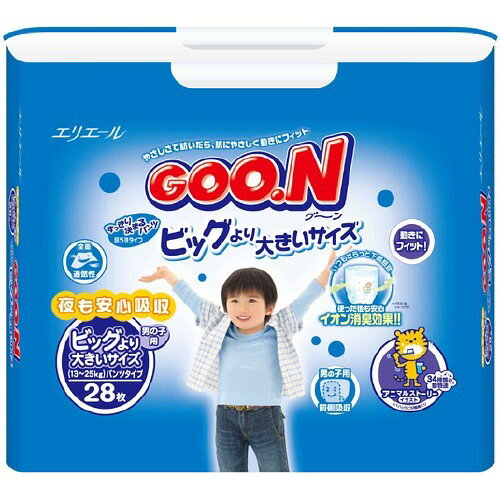 楽天市場】大王製紙 グーン(GOO.N) すっきり決まるパンツ BIGより