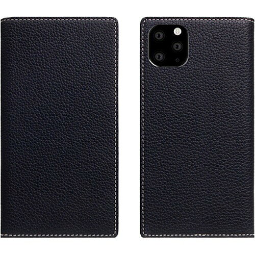 SLG Design iPhone 11 Pro Full Grain Leather Case ブラック ブルー SD17877i58R(1個)
