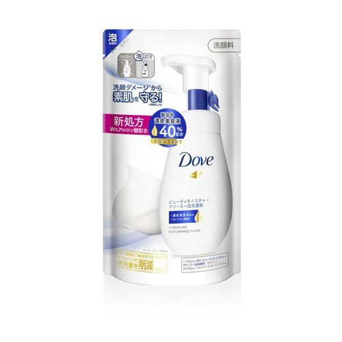 ダヴ ビューティモイスチャークリーミー泡洗顔料 詰替え用(140ml)