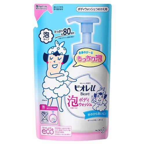 Biore(ビオレ) ビオレu 泡で出てくる!ボディウォッシュ つめかえ用 480ml