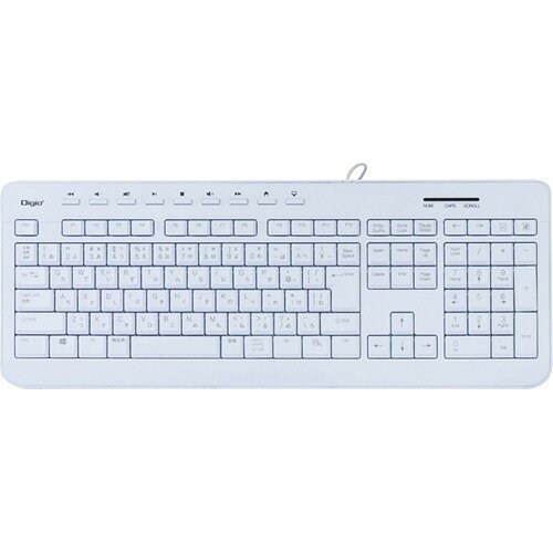 楽天市場】ナカバヤシ Digio2 タッチパッド 有線キーボード ブラック
