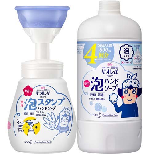 ビオレu 泡ハンドソープ つめかえ用 800ml ビオレu 泡ハンドソープ つめかえ用 800ml | 取扱ブランド一覧