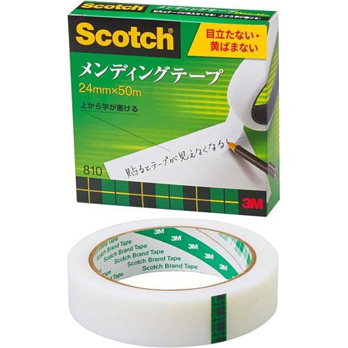 スコッチ メンディングテープ 810-3-24(1巻)