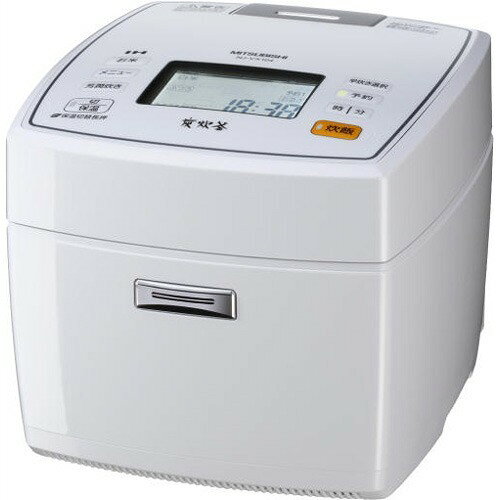 三菱 超音波IHジャー炊飯器 炭炊釜 NJ-VX104 ピュアホワイト(1台)