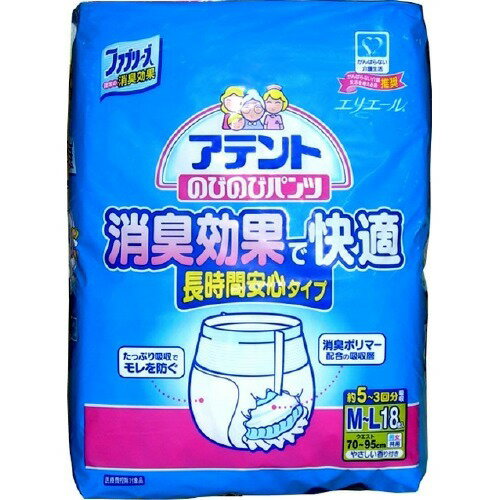 楽天市場】P&Gジャパン(同) アテント のびのびパンツ ML 18枚 | 価格