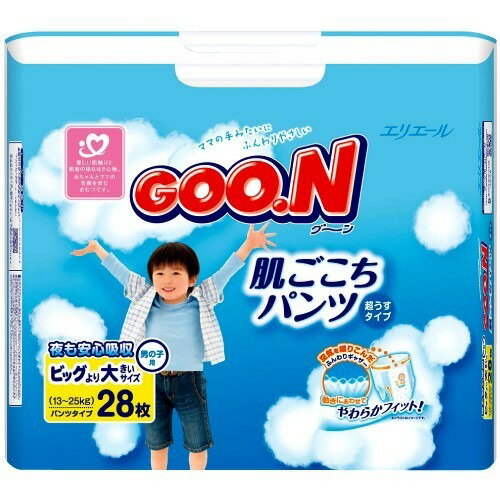 楽天市場】大王製紙 グーン 肌ごこちパンツ ビッグより大きいサイズ