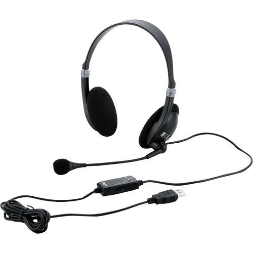Digio2 USBヘッドセット ブラック MHM-SU32BK(1セット)