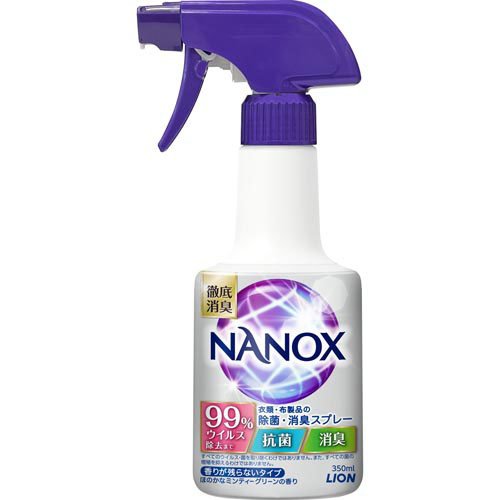 トップ NANOX 衣類・布製品の除菌・消臭スプレー 本体 350ml