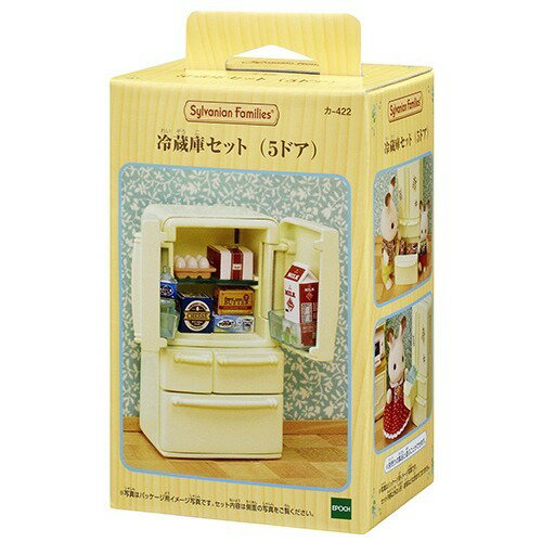楽天市場】エポック社 シルバニアファミリー カ-415 冷蔵庫セット(1
