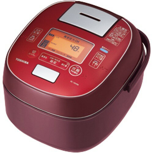 楽天市場】東芝 東芝 真空IH炊飯器 ディープレッド RC-10VRL(RS