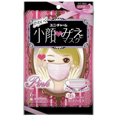 ユニ・チャーム 超快適マスク ピンク小さめ 210枚（7枚×30袋）まとめ売り Amazon.co.jp: 超快適マスク プリ-ツタイプ 小さめ 女性用 7枚入