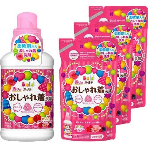 ボールド おしゃれ着洗剤 400g Amazon | ボールド 香りのおしゃれ着洗剤 つめかえ用400g | Bold