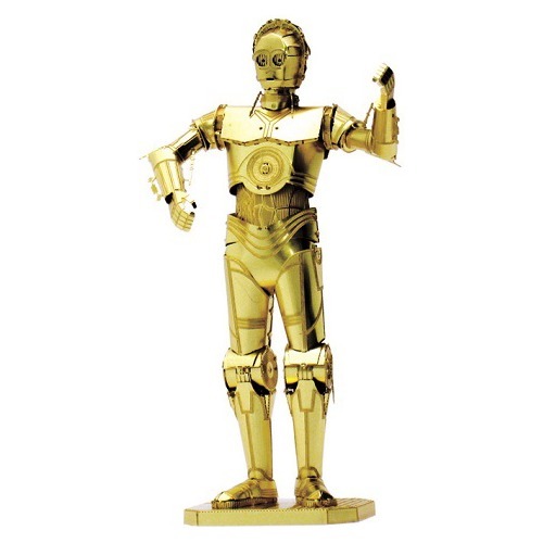 メタリックナノパズル W-MN-017 C-3PO ゴールド(1セット)
