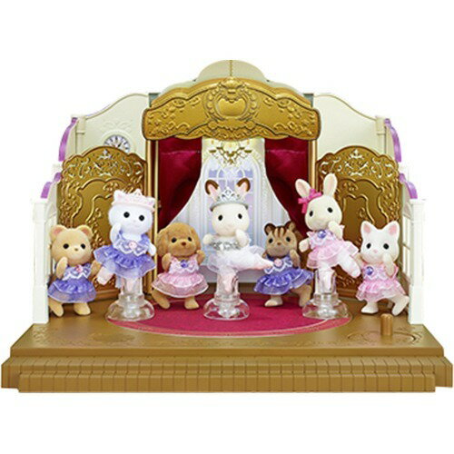 楽天市場】エポック社 シルバニアファミリー ミ-82 森のバレエ