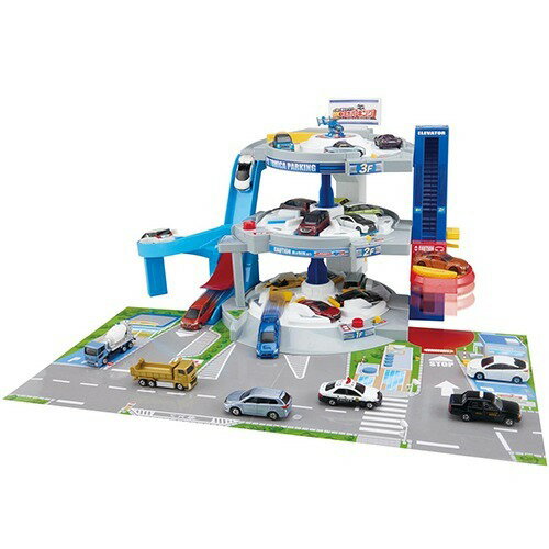 トミカ　まとめ売り　美品　ぐるぐるシュート！DXトミカパーキング　駐車場 3fa735ed1f2c33643b90fbb6a1327d