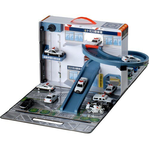 楽天市場】タカラトミー トミカ パノラマバッグ 警察署 タカラトミー