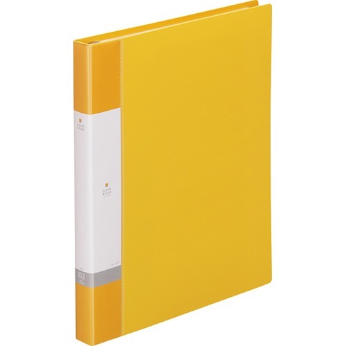 リクエスト　クリヤーブック＜ポケット交換タイプ＞ Ａ４・Ｓ型 ３０穴 黄