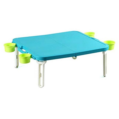 バタフライ レジャーテーブル 角型 ブルー(1コ入)