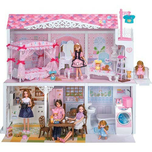 楽天市場】タカラトミー リカちゃん ドリームハウス エレベーターの