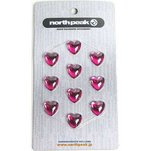 ノースピーク デッキパッド ハート NP-3262 ピンク(10コ入)