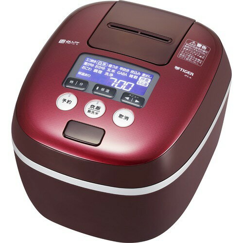 タイガー 圧力IH炊飯ジャー 炊きたて 5.5合 JPC-A102 ボルドー(1台)