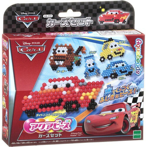 楽天市場】エポック社 アクアビーズ AQ-233 カーズセット(1セット