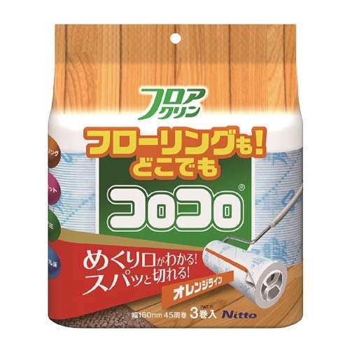 ニトムズ スペアテープ コロコロ フロアクリン スカットカット 3巻入