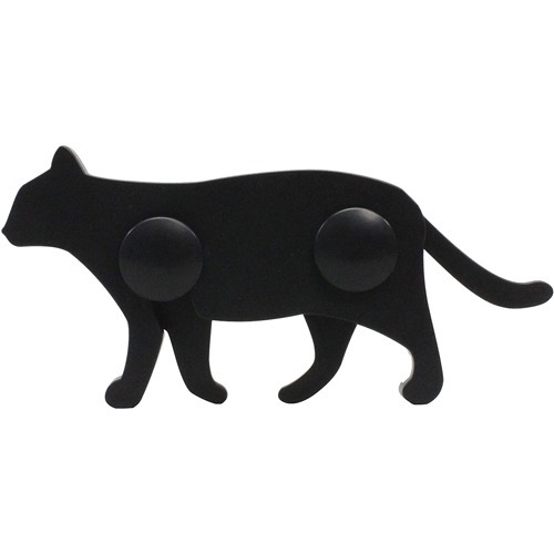 旭電機化成 ねこの安心扉ロック ブラック ABA-40 BK(1台)