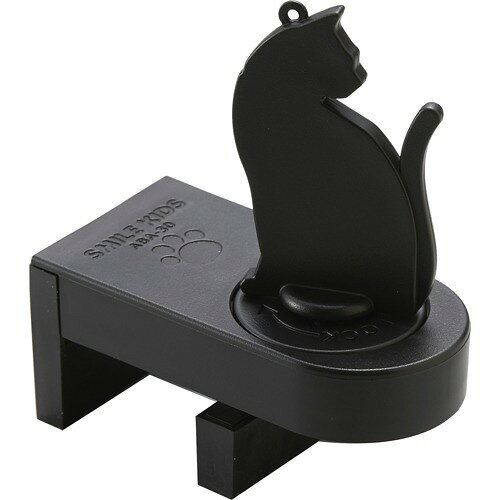 スマイルキッズ ねこの防犯窓ロック ABA-30(1個)
