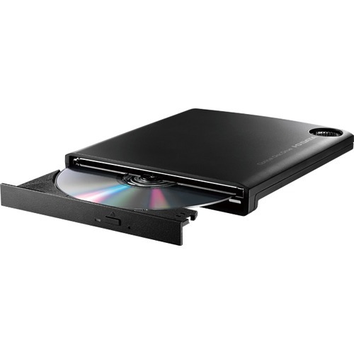 DVRP-U8LK(ブラック) USB 2.0対応 ポ-タブルDVDドライブ IOデータ USB 2.0対応 ポータブルDVDドライブ DVRP-U8LK