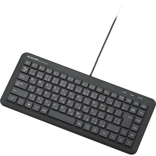 ELECOM キーボード TK-FCM077PBK
