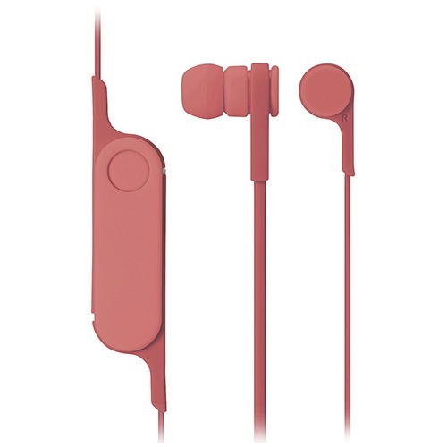 Bluetoothイヤホン FASTMUSIC bund HPC14 スマホ フロストレッド LBT-HPC14MPRD(1個)