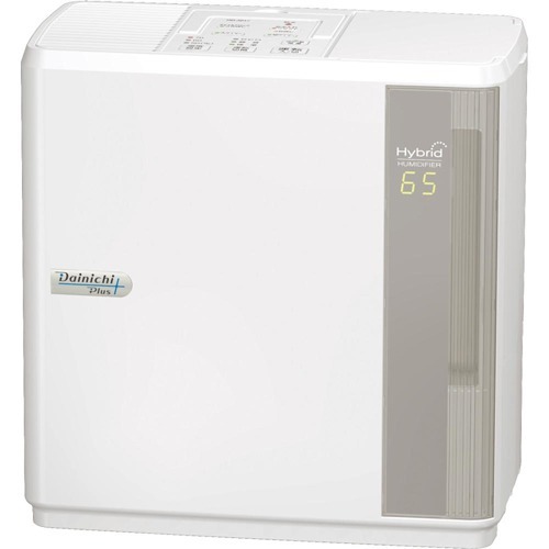 ハイブリット式加湿器 木造5畳／プレハブ8畳用 ホワイト HD-3017-W(1台入)