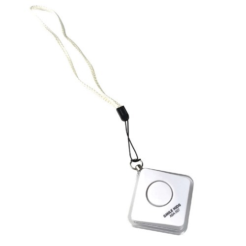旭電機化成 ひっぱりやすい防犯ブザー ホワイト 8119721(1個)