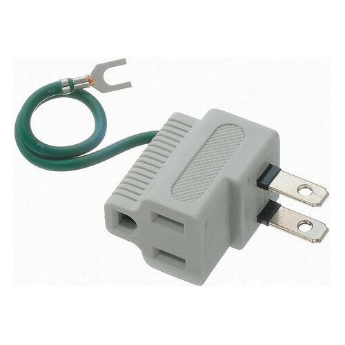 3Pプラグ対応L型プラグアダプター ホワイト Y02SA04W(1コ入)