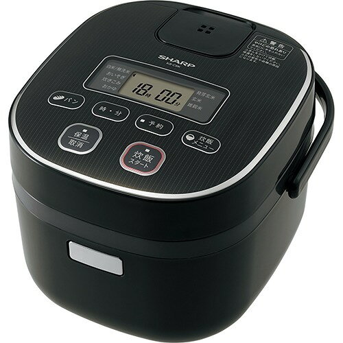 シャープ ジャー炊飯器 ブラック系 KS-C5K-B 3合炊き(1台)