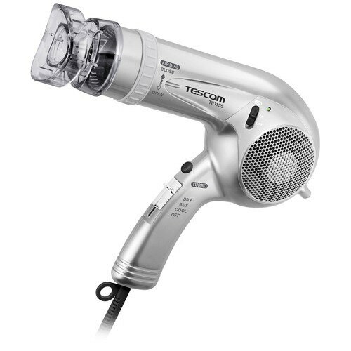 楽天市場】テスコム電機 マイナスイオン ヘアードライヤー シルバー