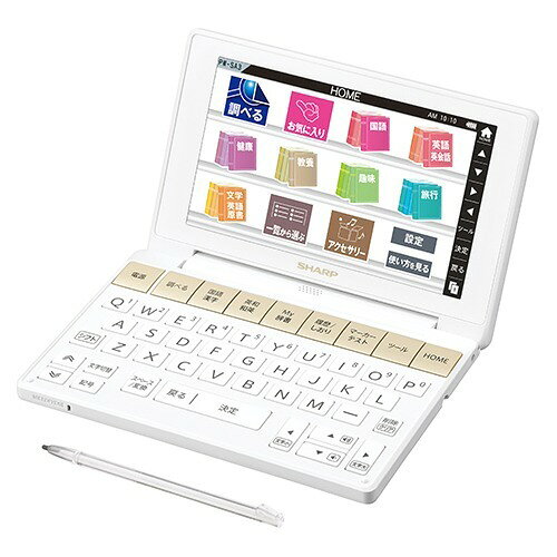 楽天市場】シャープ SHARP Brain 電子辞書 PW-A1-W | 価格比較 - 商品